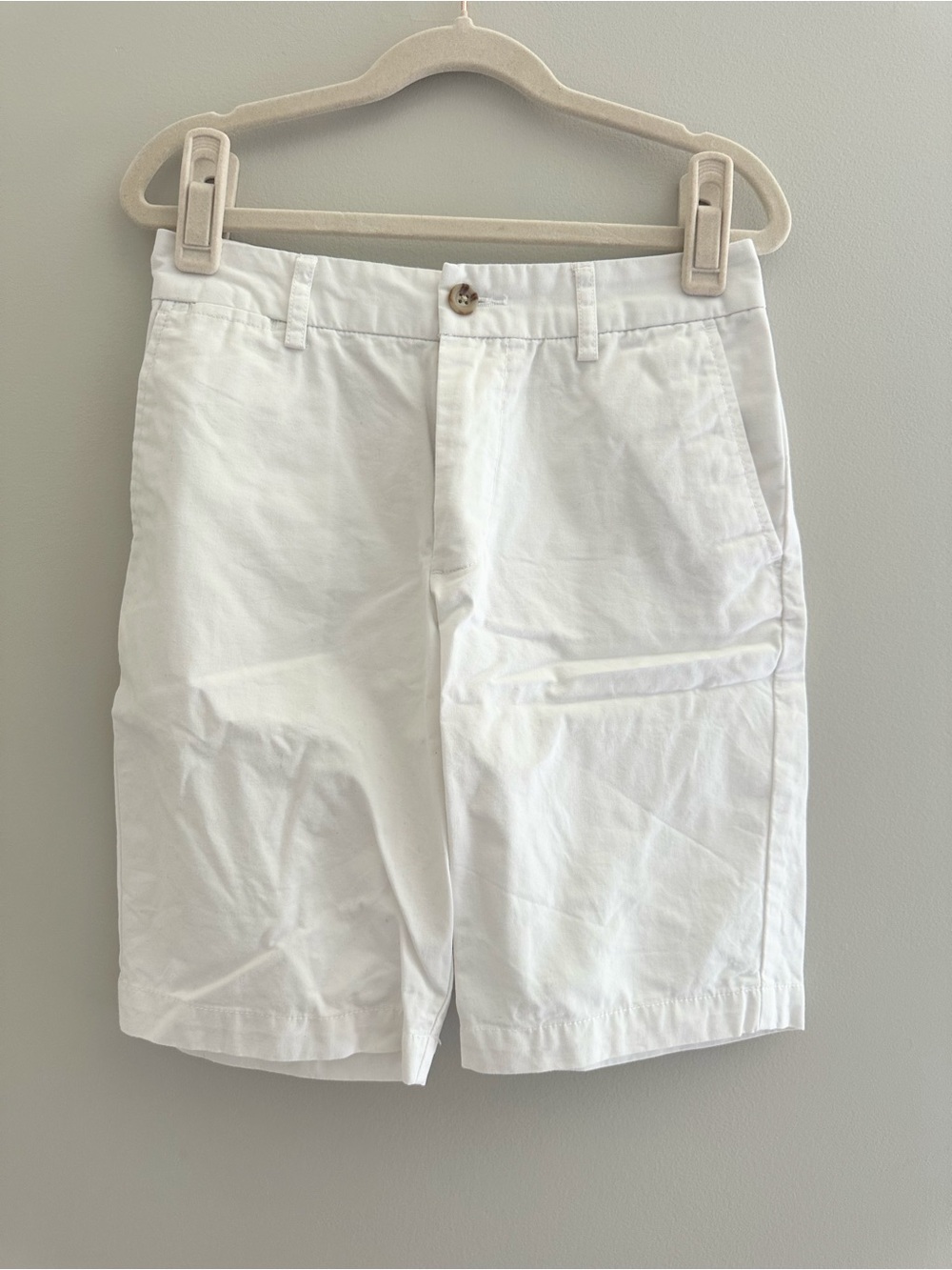 Polo Ralph Lauren Boys White Chino Shorts, Size 10